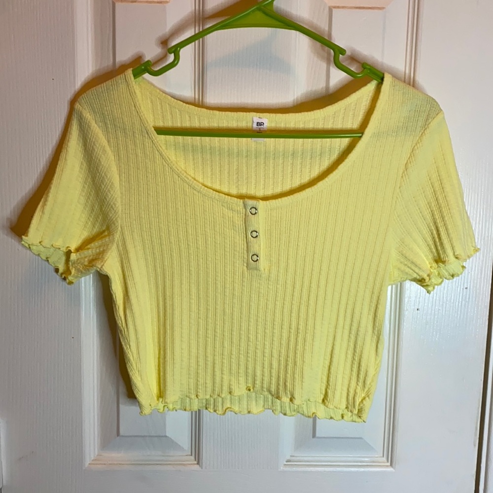 💞 5 for $10💞 BP Yellow Crop Top